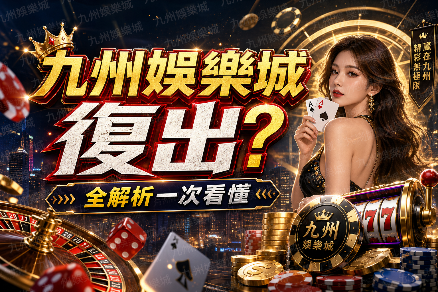 【九州娛樂城復出?】全解析一次看懂