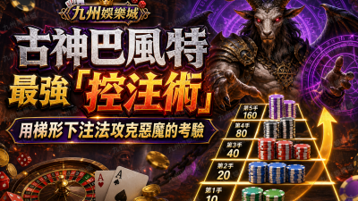 九州娛樂城-古神巴風特最強「控注術」：用梯形下注法攻克惡魔的考驗